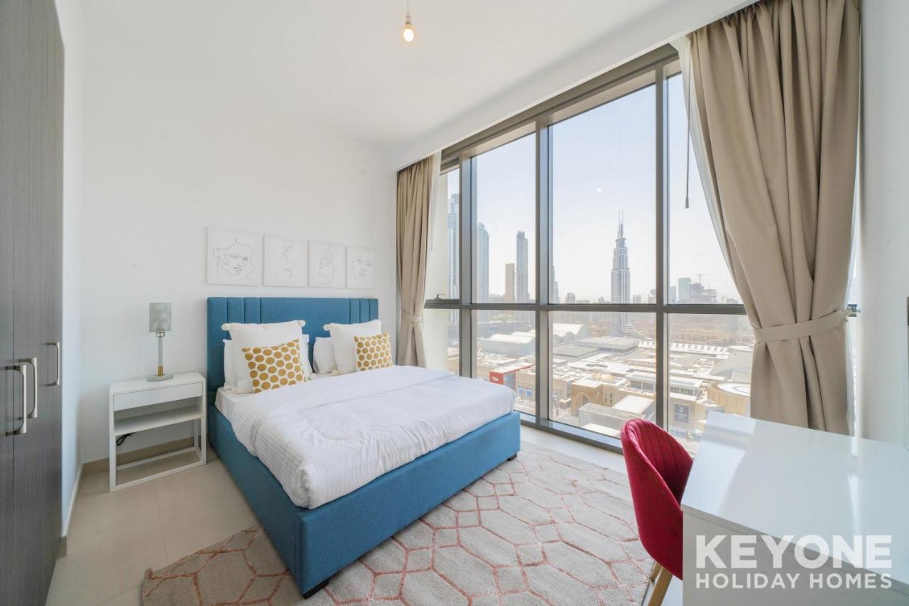 Апартаменты Keyone - 3Br With Maids In Downtown Views Дубай Экстерьер фото